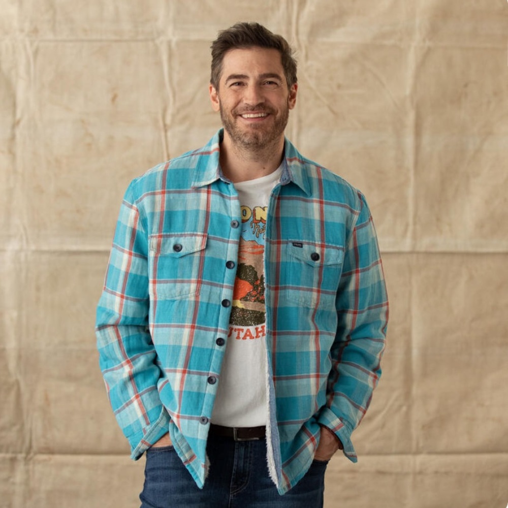 New Mountain Peak Shirt Jacket Sherpa lining Sundance Catalog True Grit